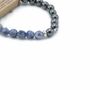 Faceted Gemstone Bracelet Magnetic Sodalite, thumbnail 2 of 2
