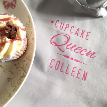 Personalised 'Cupcake Queen' Apron, 3 of 6