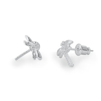 Dragonfly Silver Studs Earrings Gift, 2 of 2