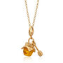 18ct Gold Honey Pot Charm Necklace, thumbnail 2 of 6