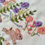 Spring Rabbits Hand Embroidery Kit, thumbnail 2 of 6