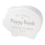 Personalised My First Piggy Bank Personalised Gift, thumbnail 6 of 6