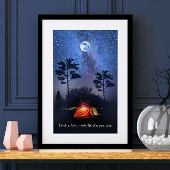 Personalised Family Campers Artwork, 2 of 11