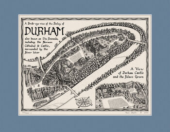 Durham Bailey Hand Drawn Fine Art Print, 11 of 12