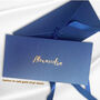 Personalised Golden Foil Afternoon Tea Voucher, thumbnail 4 of 4