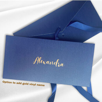 Personalised Golden Foil Afternoon Tea Voucher, 4 of 4