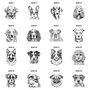 Personalised Memorial Dog Breed Bauble – Christmas Tree Decorations, thumbnail 2 of 6