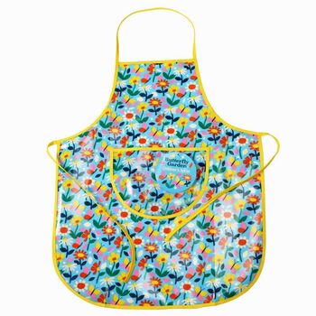 Kids Wipeable Oilcloth Apron, 4 of 4