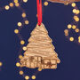 Wooden Family Tree Personalised Christmas Decoration, thumbnail 1 of 4