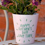 Personalised Dad Or Grandad's Garden Plant Pot, thumbnail 2 of 3