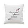 Personalised Always And Forever Anniversary Cushion, thumbnail 2 of 2