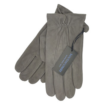 Sandford. Men's Warm Lined Suede Gloves, 5 of 11