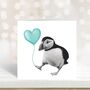 Floating Puffin Balloon Card, thumbnail 3 of 6