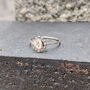 Silver And Diamond Ring: Bobble And Twinkle, thumbnail 4 of 6