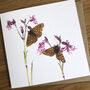Butterflies And Bees Botanical Art Card Gift Pack, thumbnail 4 of 5