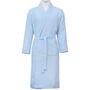 Shawl Collar Waffle Dressing Gown With Coloured Piping, thumbnail 8 of 9