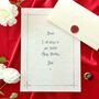 Traitors Style Birthday Faithful Love Letter, thumbnail 1 of 9