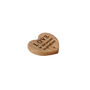 'Love Is The Secret Ingredient' Oak Heart Magnet, thumbnail 3 of 3