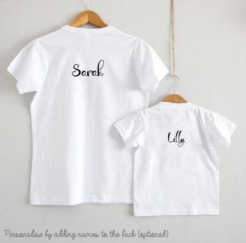 'Like Mother, Like Daughter' T Shirt Set, 2 of 4