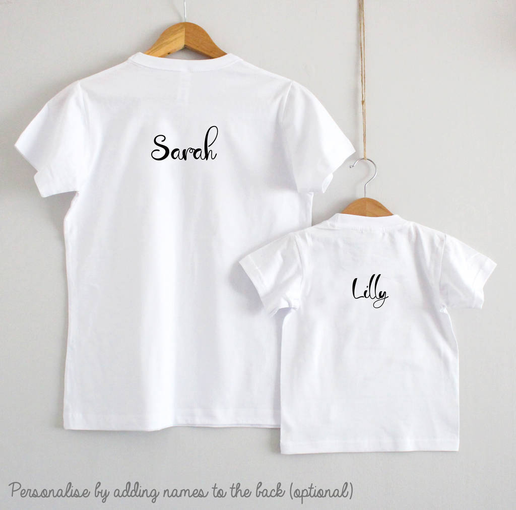 Like Mother Like Daughter T Shirt Set By Precious Little Plum