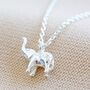 Tiny Elephant Pendant Necklace, thumbnail 2 of 6
