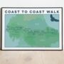 Coast To Coast Map Art Print, thumbnail 5 of 9