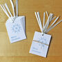 12 'Frosty White' Christmas Gift Tags, thumbnail 1 of 3