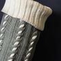 Personalised Chunky Knit Christmas Stockings, thumbnail 8 of 8