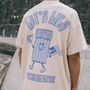 Let's Lilo Men's Slogan T Shirt With Pool Float Graphic, thumbnail 3 of 4