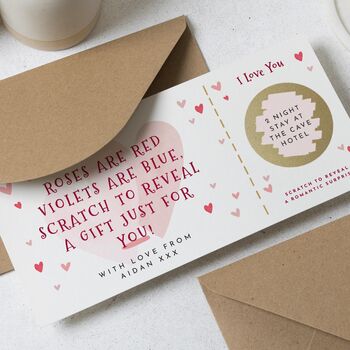 Valentine's Hotel Stay Gift Voucher For Her, 3 of 4