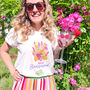 Personalised Floral Style Hen Do T Shirts, thumbnail 1 of 5