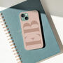 Personalised Blush Pink Initials Phone Case, thumbnail 2 of 8