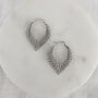 Botanical Leaf Hoops, thumbnail 2 of 5