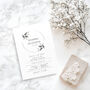 Love This Wedding Invitations Set Of 10 With Envelopes, thumbnail 2 of 5