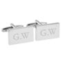 Personalised Silver Plated Cufflinks, thumbnail 2 of 3