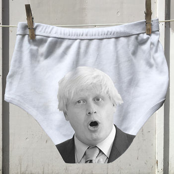 Funny Ladies Political Pants Boris Johnson, 2 of 2