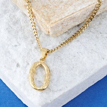 Large Letter Pendant, Initials Pendant For Men And Women, 4 of 10