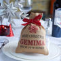 Personalised Piccadilly Mini Christmas Sack, thumbnail 1 of 1