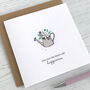 Watering Can 'Blooming Lovely Birthday' Card, thumbnail 1 of 5
