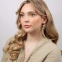 Freshwater Pearl And Diamond Drop Pendant Necklace, thumbnail 5 of 7