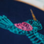 Hummingbird Embroidery Kit, thumbnail 2 of 6