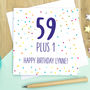 Personalised 60th Birthday Card, thumbnail 2 of 4