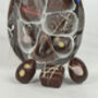 Dark Chocolate Easter Egg Shell With Seven Luxury Belgian Plain Chocolates, thumbnail 2 of 3
