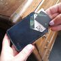 Customised Leather Card Wallet, thumbnail 2 of 12