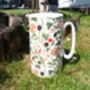 Large China Jug In Bramble Hedgerow Design, thumbnail 6 of 9
