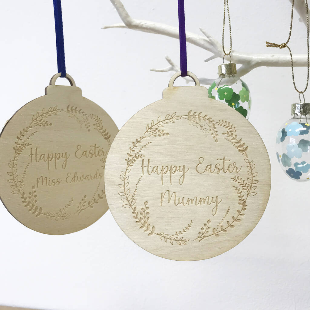 Personalised Easter Garland Decoration, 1 of 9