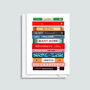 Literary Anniversary Card, thumbnail 4 of 4