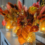 Scandi 'Hygge In A Box' Autumn Flower Golden Glow Vase, thumbnail 3 of 8