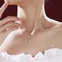 Tiny And Delicate Angel Wing Pendant Necklace, thumbnail 5 of 11