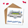 Valentines Preston North End Personalised Card, thumbnail 3 of 5